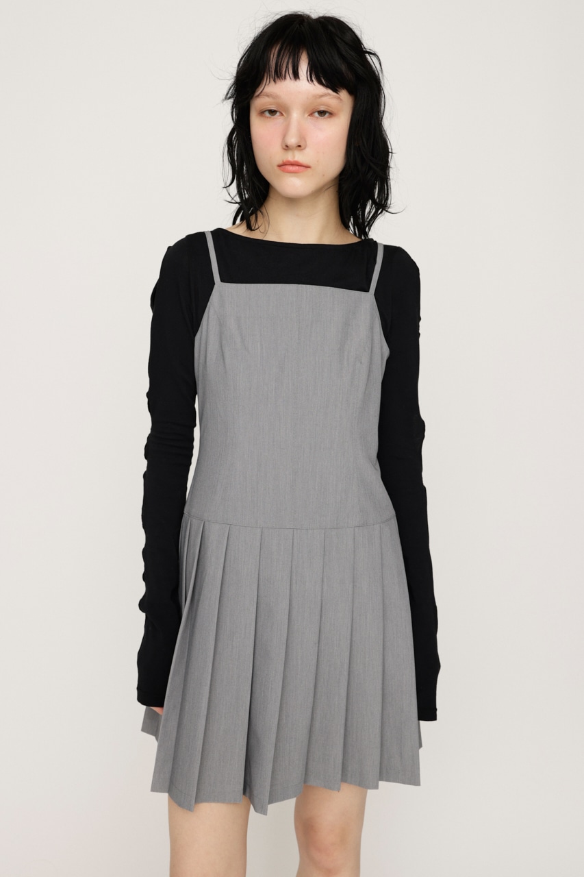 アトリエgg︎パイナップルキャミワンピース(19ハーフ)ネイビー