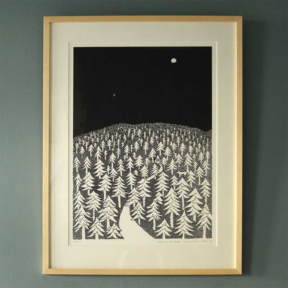 Pengiiino アートポスター Arctic_Olympian_Penguin_Skiing