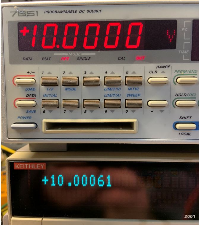 その他 YOKOGAWA 7561(6-1/2) & 7651( DC Source) その他 YOKOGAWA