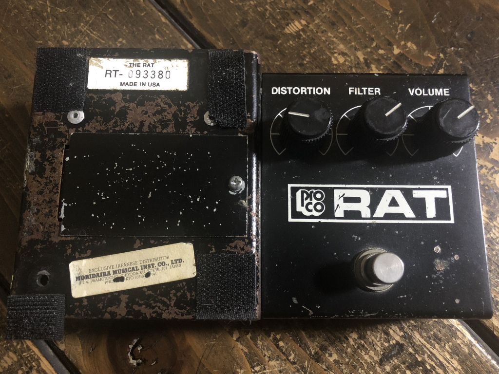 PROCO RAT ギターエフェクター PROCO RATをレビュー！年代別の見分け方