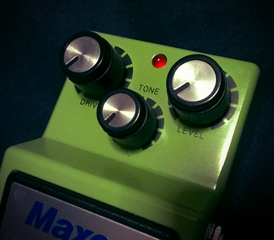 Maxon VOP9 Vintage Overdrive Pro」ブースターにも使えるエフェクター