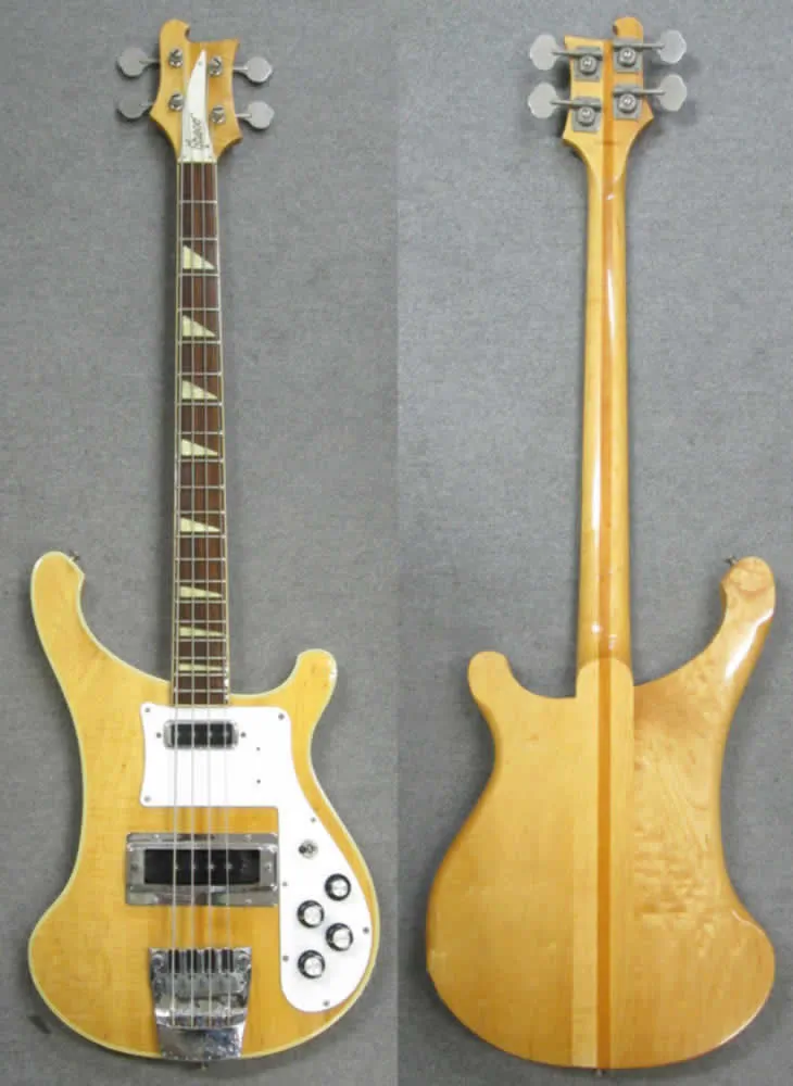 グレコ、リッケンバッカータイプベース なつかし楽器道場'77年 エレキ