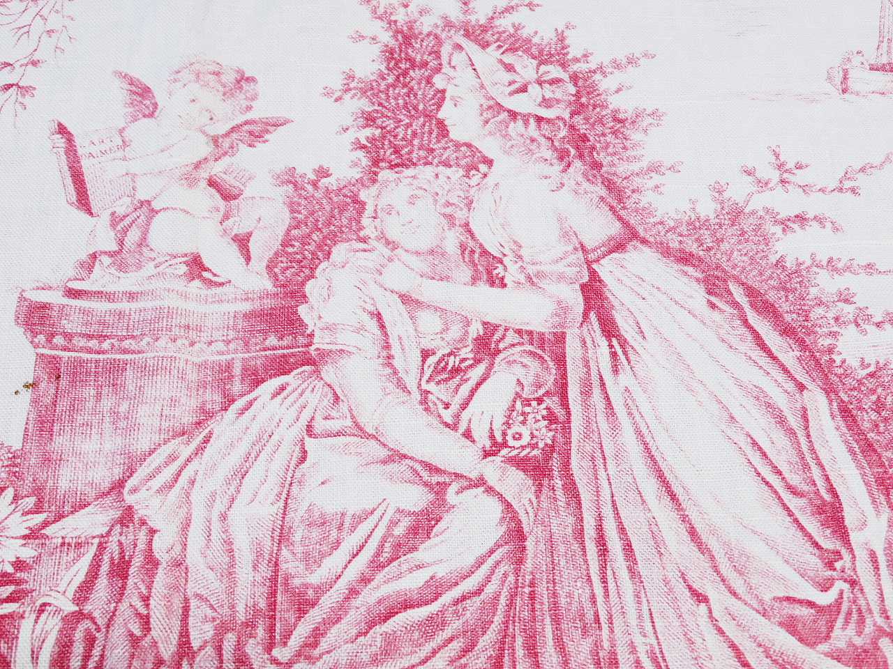 フランスアンティーク トワルドジュイ カーテン ファブリック ITM1438.jpg