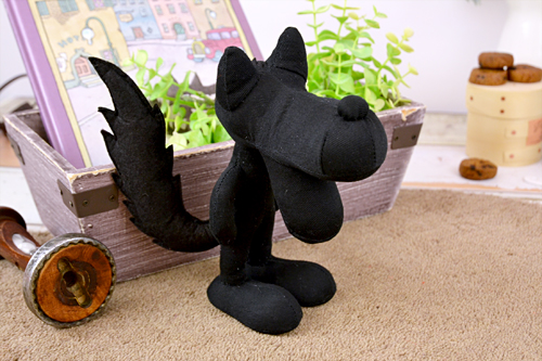 け」。あのかっこいいおおかみがぬいぐるみになっちゃったって…ほんと