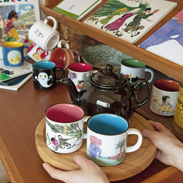 ロングセラー絵本マグカップ ぞうくんのさんぽ（絵本ナビオリジナル