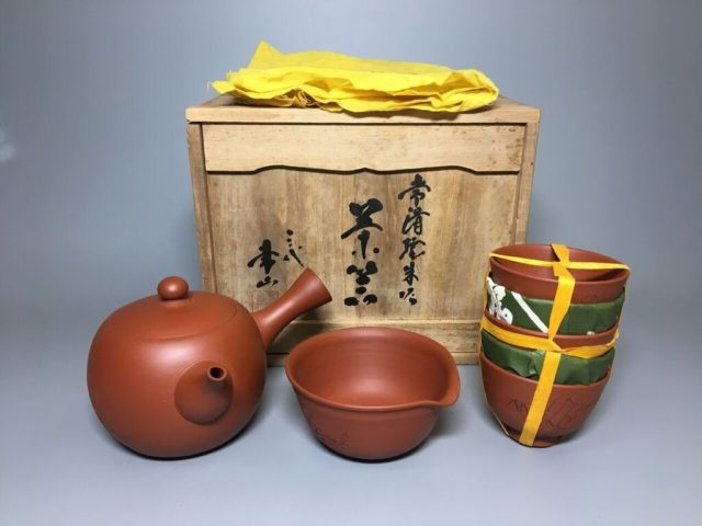 茶器セット10】三代山田常山 常滑焼 茶器 茶器セット10】三代山田常山