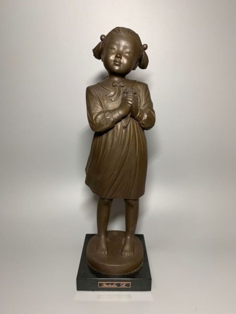 パパのズボンブロンズ像！加藤豊作品 パパのズボンブロンズ像！加藤豊