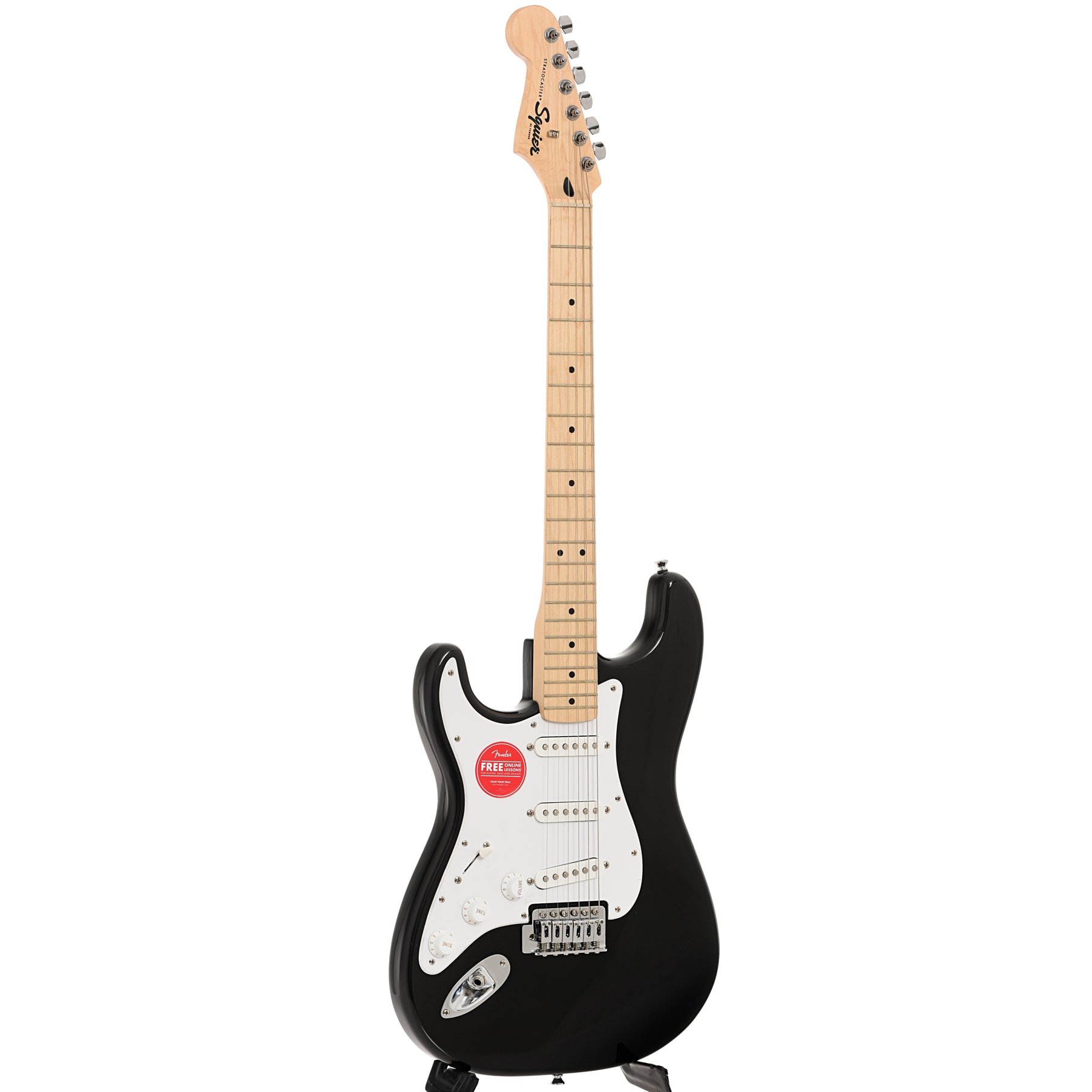 Squier Sonic Stratocaster, Left Handed, Black – Elderly Instruments