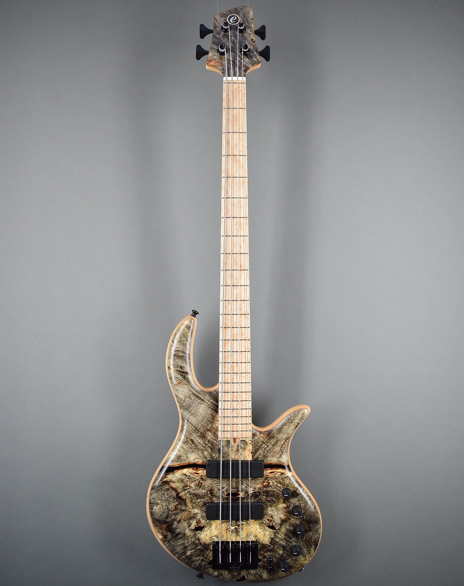 Elrick Gold Series, Handcarved e-volution 4-String Bass Guitar -