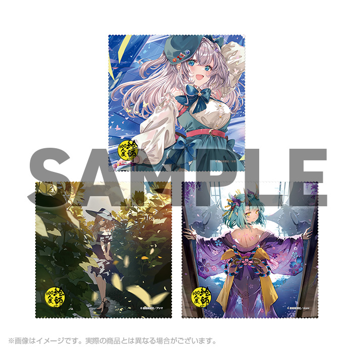 mignon 絵師100人展 12 アクリルアートプレート クリアファイル 絵師