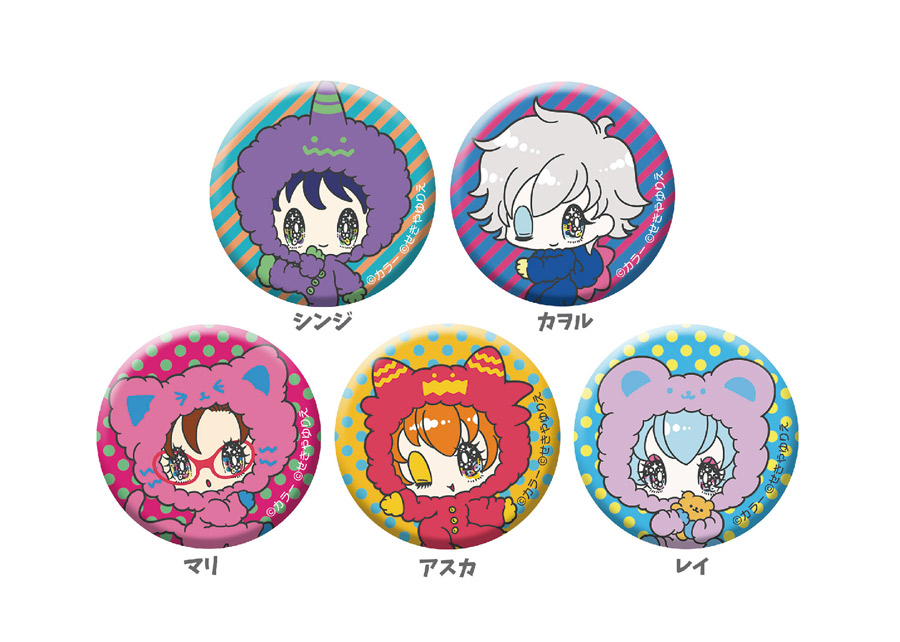 エヴァンゲリオン エヴァコロン せきやゆりえ 描き下ろし 缶バッジ 渚