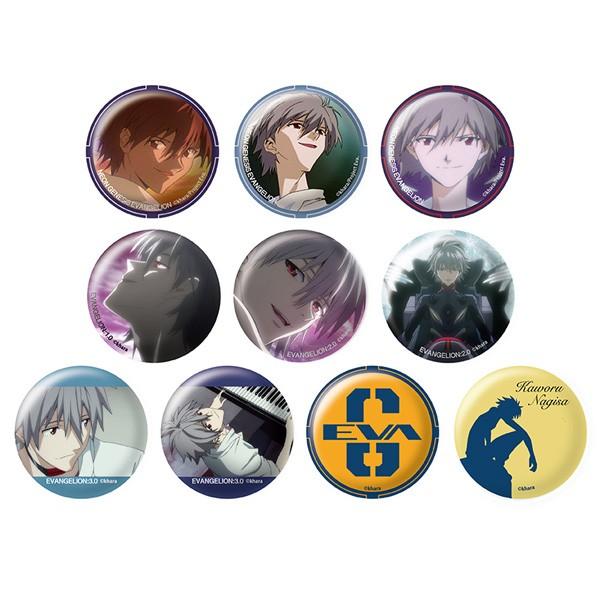 エヴァンゲリオン 台北限定 POP UP CAFE 缶バッジ 渚カヲル