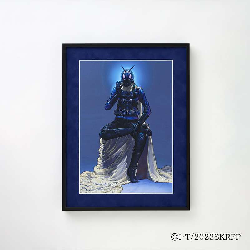 雑 前田真宏 雑画集』発売記念アート展】額装特殊印刷アートB（シン