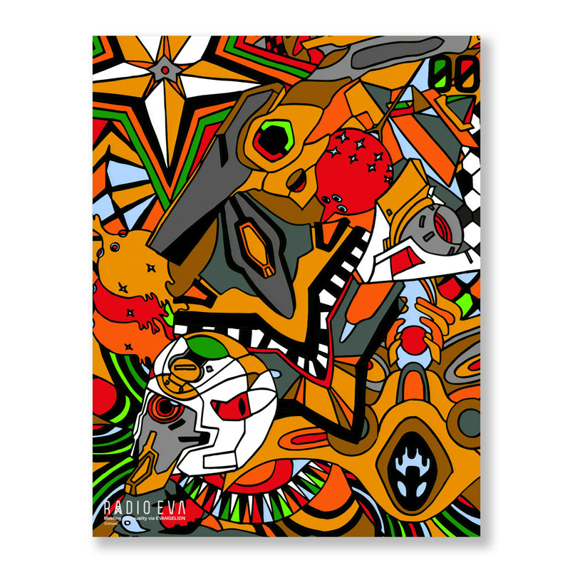 複製原画・キャンバスアート/RADIO EVA Canvas Art | EVANGELION STORE