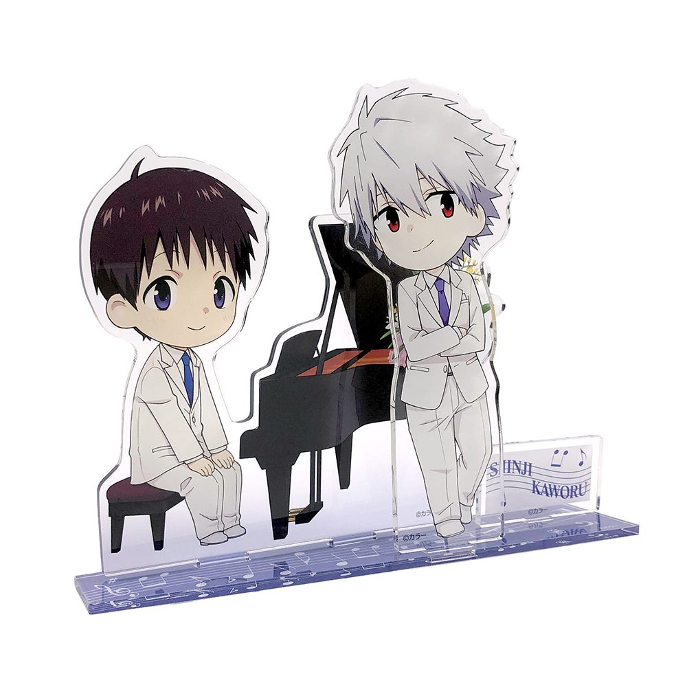 エヴァンゲリオン アクリルスタンド/デフォルメメシンジ＆カヲル