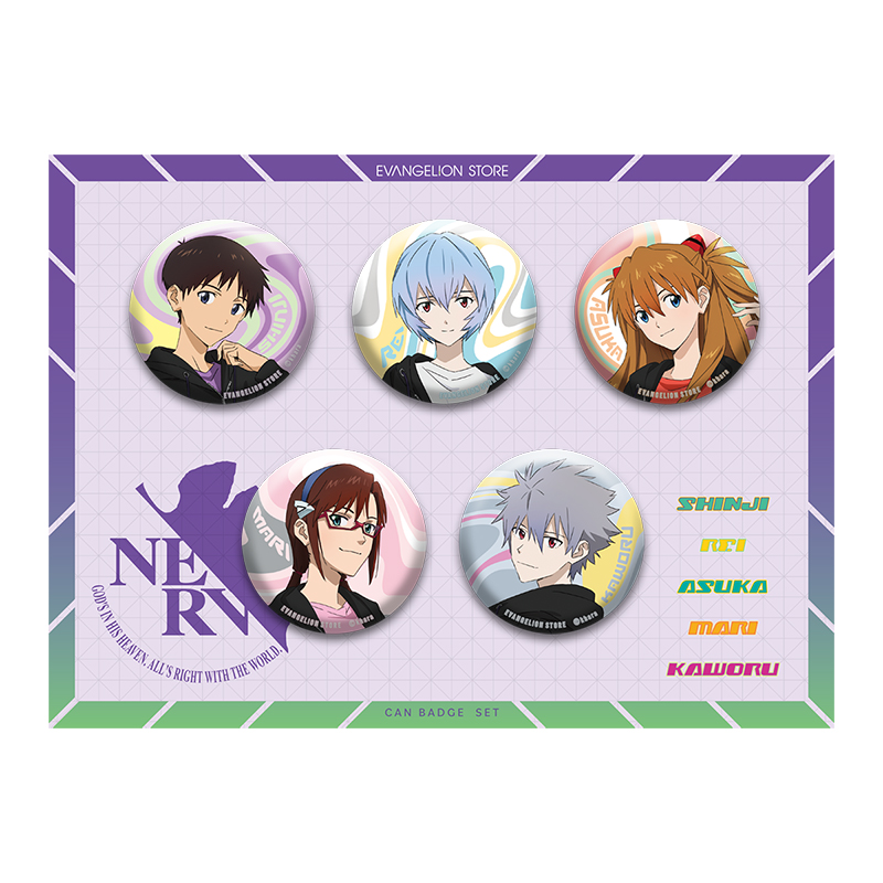 エヴァンゲリオン マルイ pop up shop 缶バッジ レイ エヴァ レイ 使徒