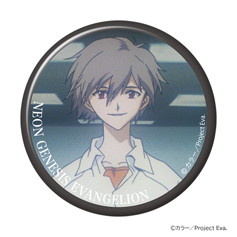 EVANGELIONトウキョウスカイツリー計画缶バッジ 渚カヲル