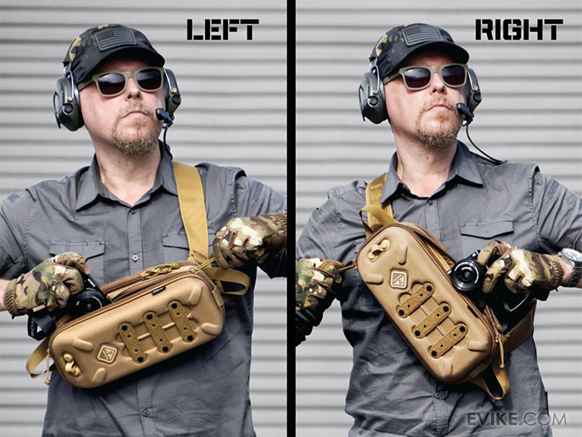 Hazard 4 Bandoleer Mini Shell Sling Pack (Color: Black) | Evike.com