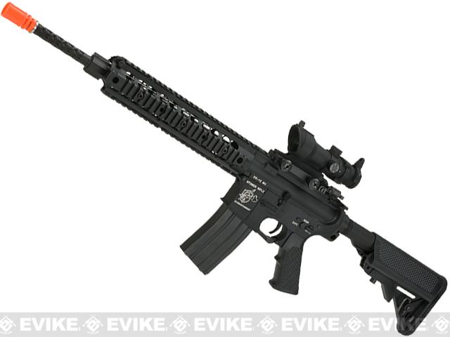 Knights Armament Airsoft URX2 SR16 Airsoft AEG - Black (Package