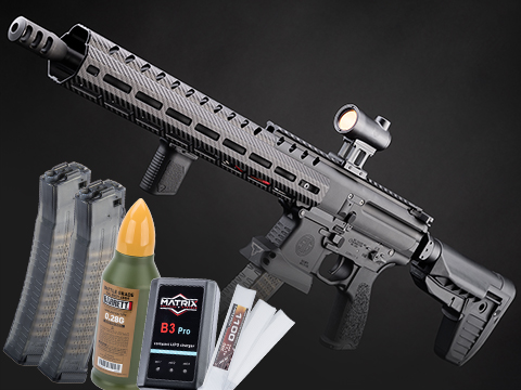 Evike.com Custom JW SIG SAUER ProForce MPX AEG w/ EMG TTI JW Suite