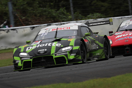 第6戦SUGO決勝 最後尾から脅威の大逆転！ 37号車Deloitte TOM'S GR