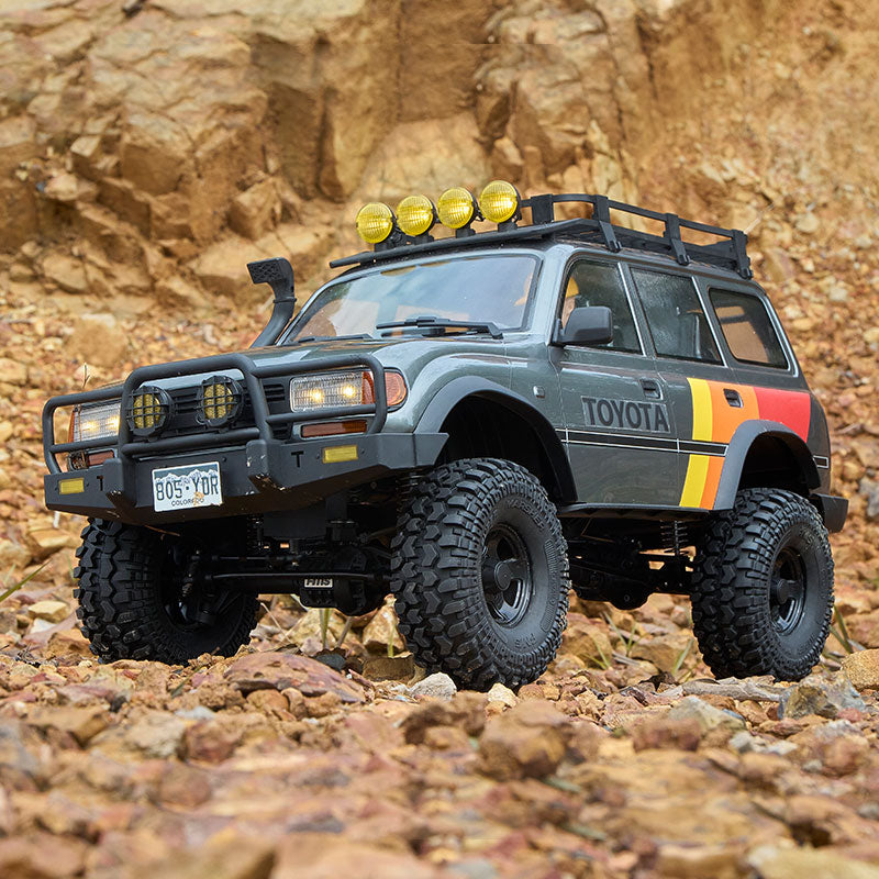 1:10 FCX10 LC80 Toyota Land Cruiser 80 RS | Gray RC Crawler | FMS