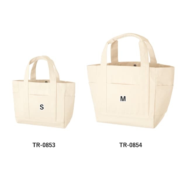 厚手キャンバスポケットマルチトート（S）[MARKLESS STYLE TR-0853