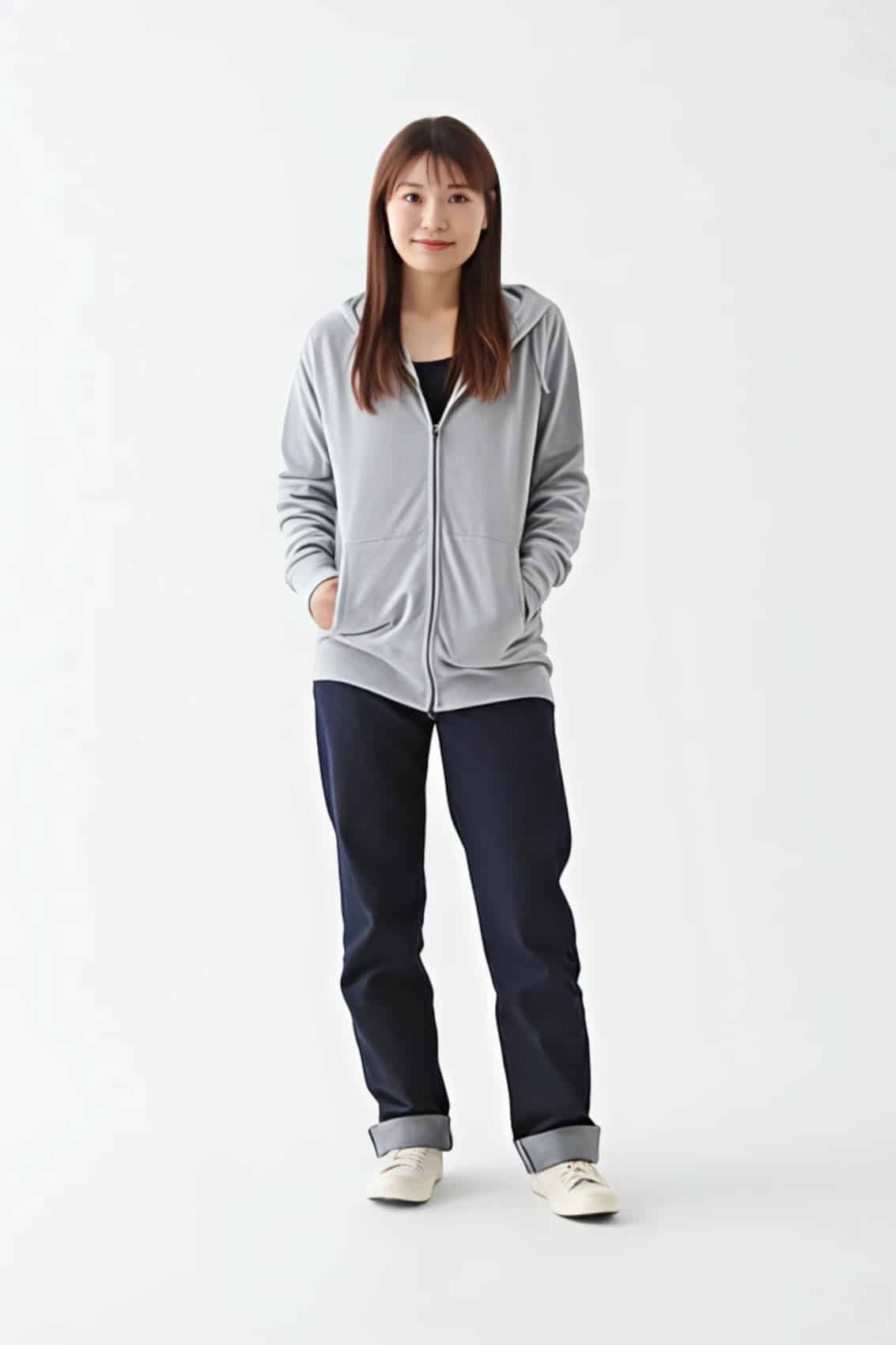 薄手ジップパーカー[TRUSS SZP-111]｜オリジナルプリント作製のCLAT-JAPAN