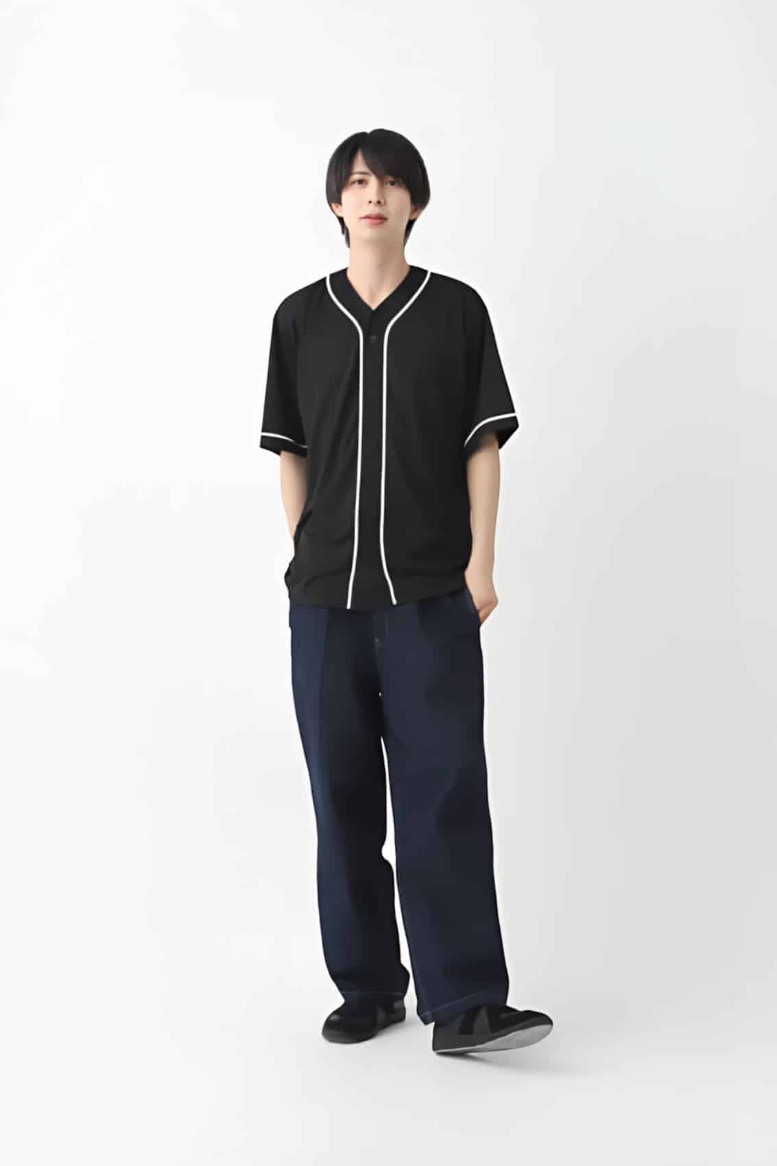 ドライアスレチックベースボールシャツ[United Athle 5982