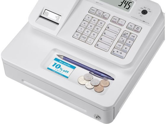 CASIOレジスターTE-2600 中古品 CASIO レジスター CASIO TE-2600