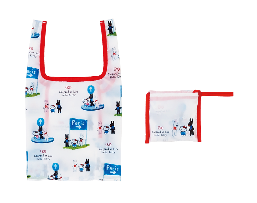 サンリオ「ハローキティ」×リサとガスパール、“パリ”が舞台のトート