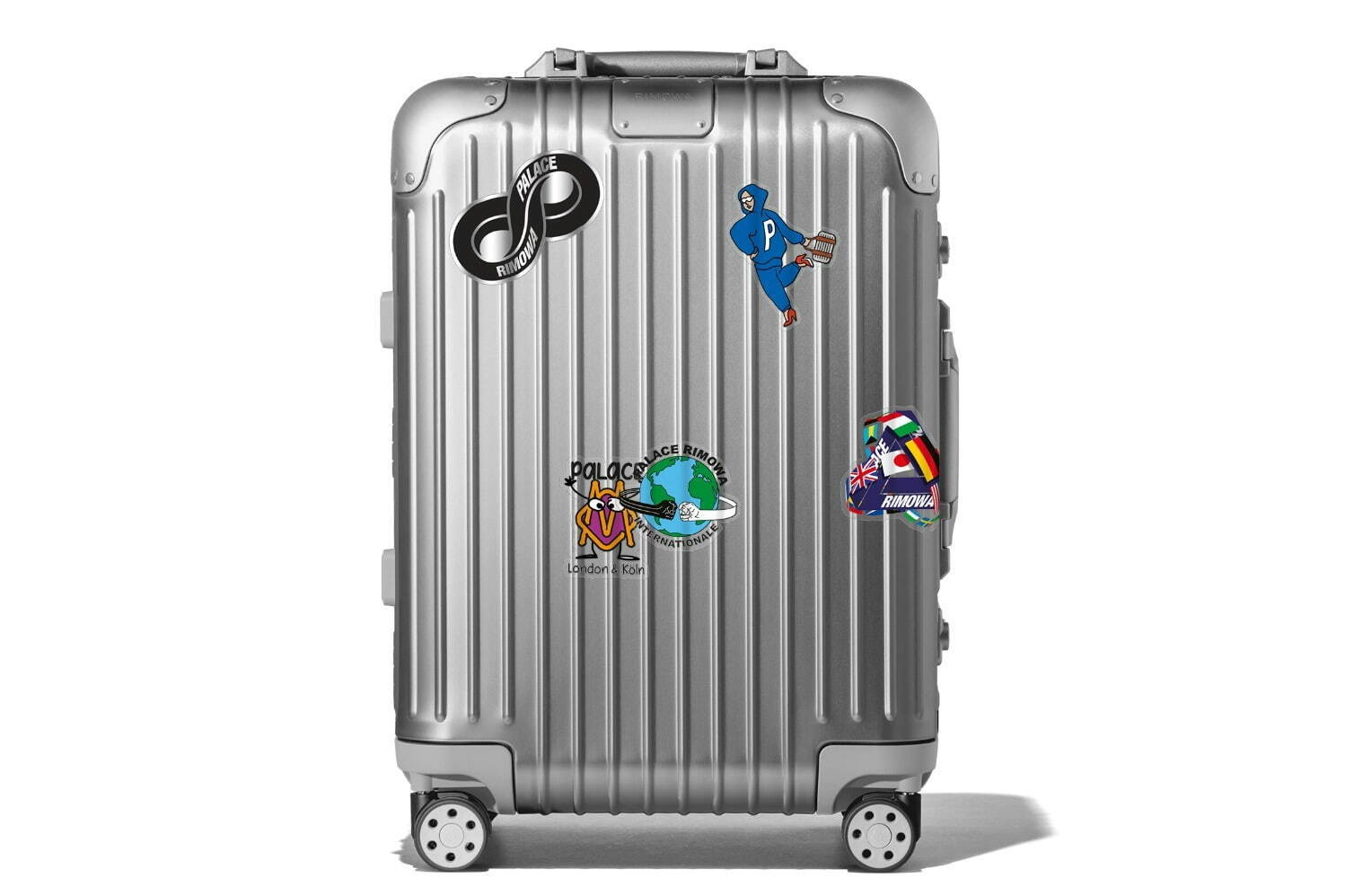 リモワ×パレス スケートボード限定スーツケース“女性の砂の像”プリント