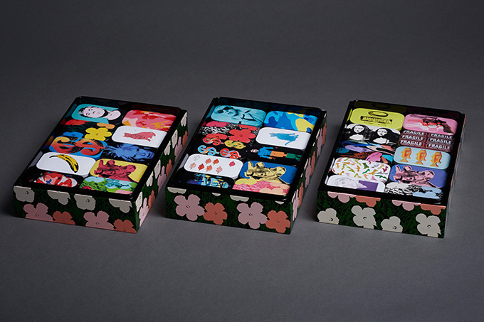 アンディ・ウォーホル×のど飴」、30種のアート缶が登場 - 54万円、限定