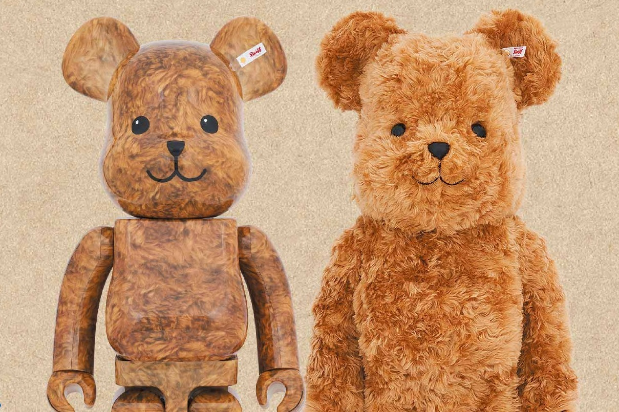 ラビット＆ネコ型ベアブリック 400％サイズ、藤原ヒロシのフラグメント