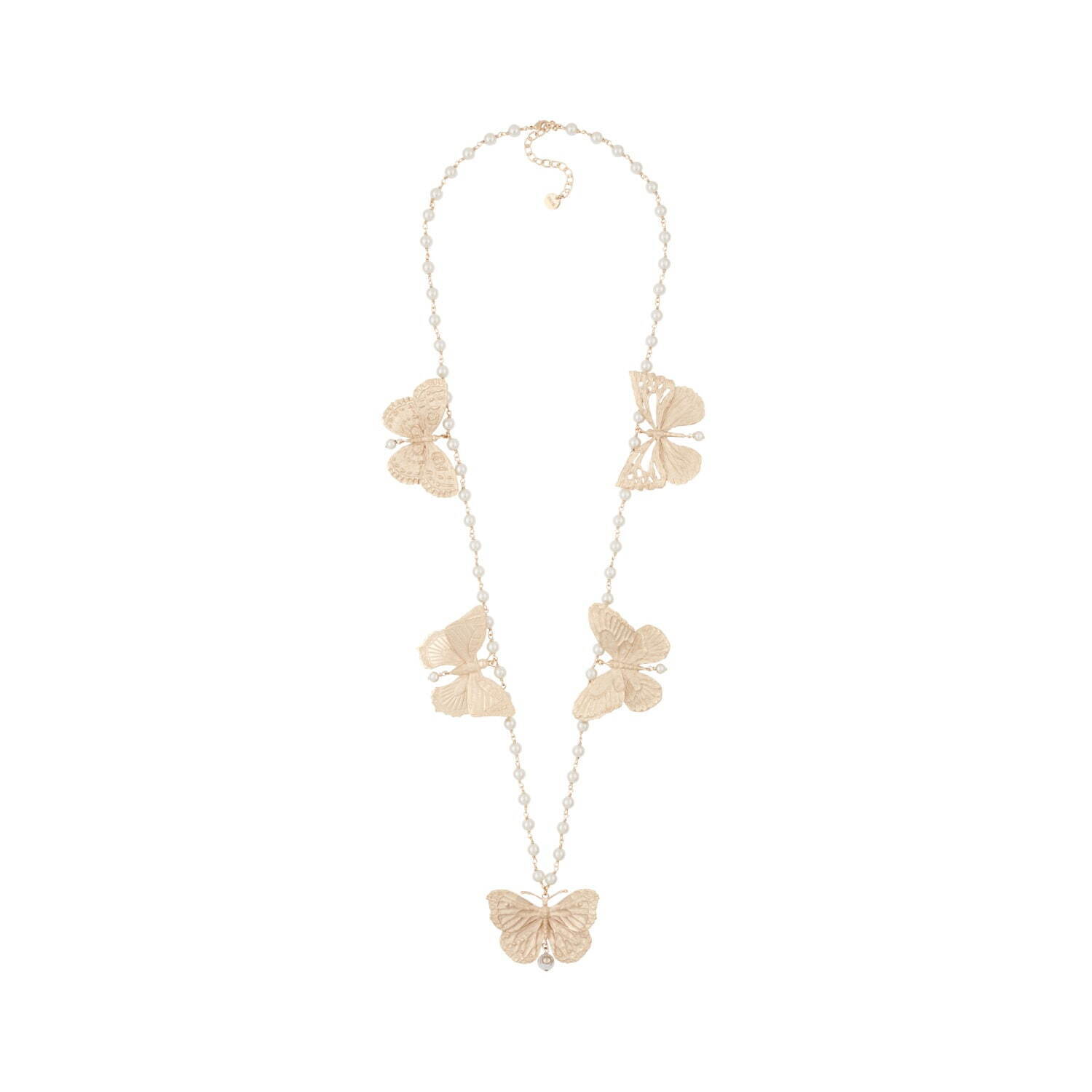 ディオール メタモルフォーゼ」“蝶”モチーフの新作ジュエリー、パール