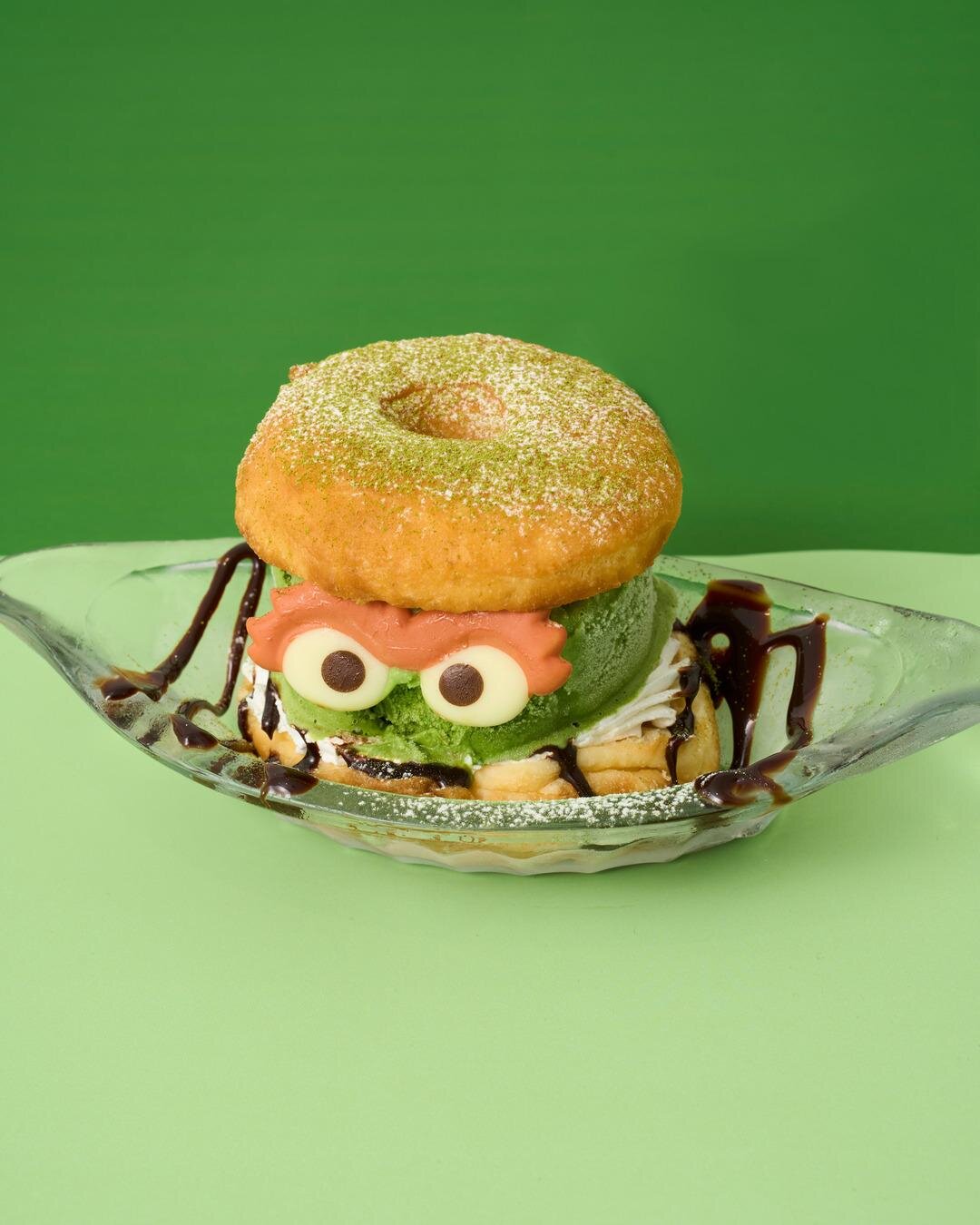 セサミストリートマーケット「オスカー」の宇治抹茶スイーツ、ドーナツ