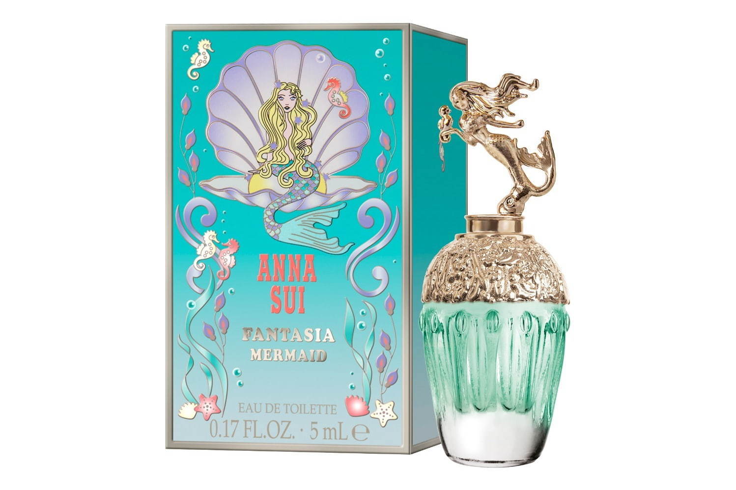 アナ スイのクリスマスコフレ2020、“ユニコーン＆マーメイド”着想の