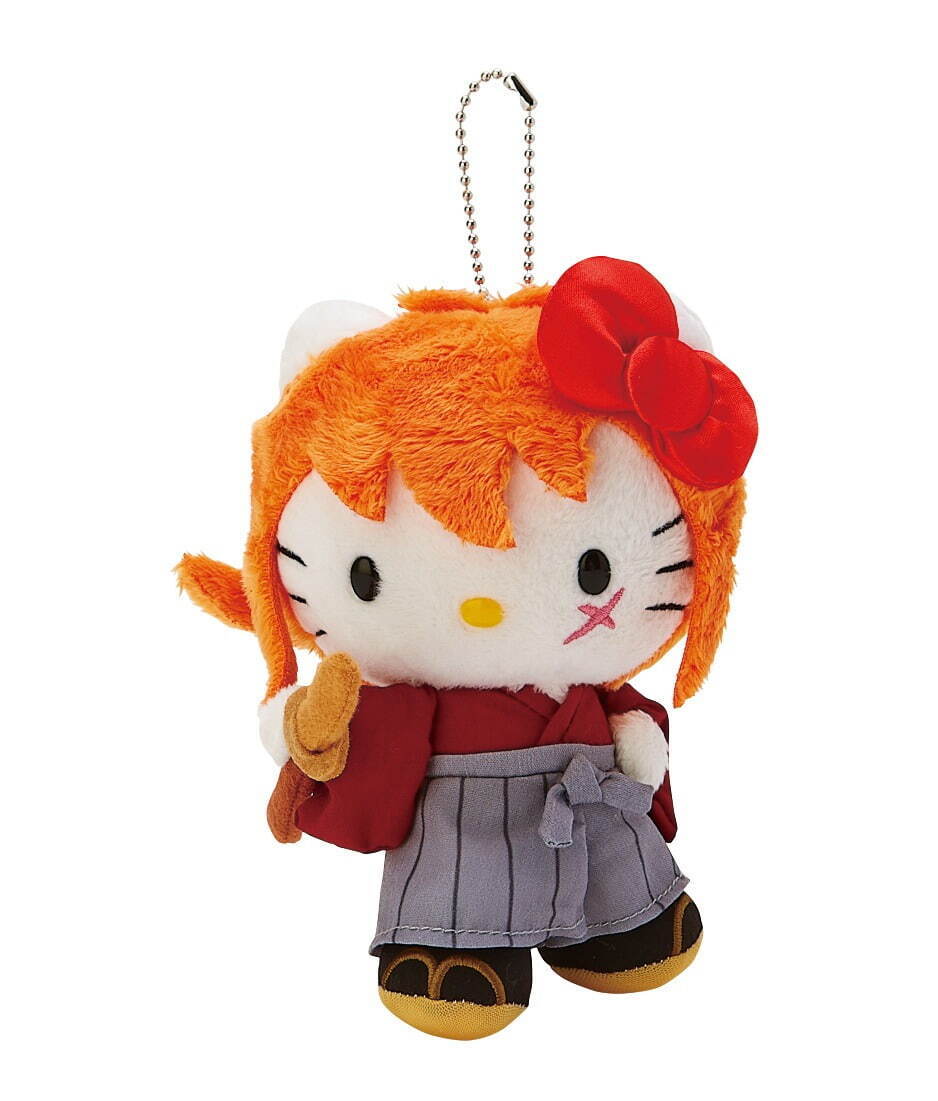 るろうに剣心×ハローキティ」グッズやスイーツパラダイスコラボカフェ