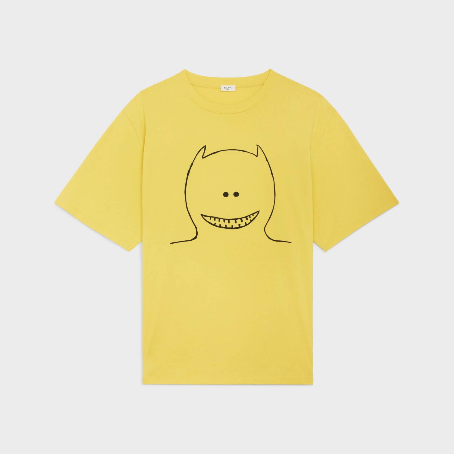 セリーヌ オム“ゴシック調ロゴ”の限定Tシャツやブルゾン、アート