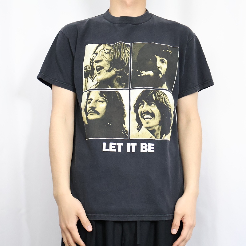90s BEATLES LET IT BE Tシャツ XL 古着 USED 中古 90年代 THE BEATLES