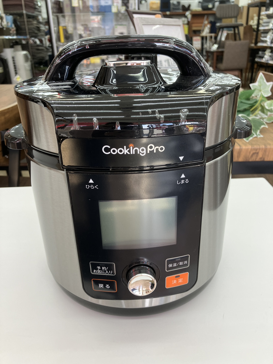 電気圧力鍋 クッキングプロ CKP01RED 開封済 未使用品 SHOP JAPAN