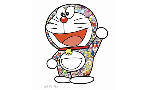 村上隆 ポスター「ドラえもん えいえいおー!」 ドラえもん えいえいお