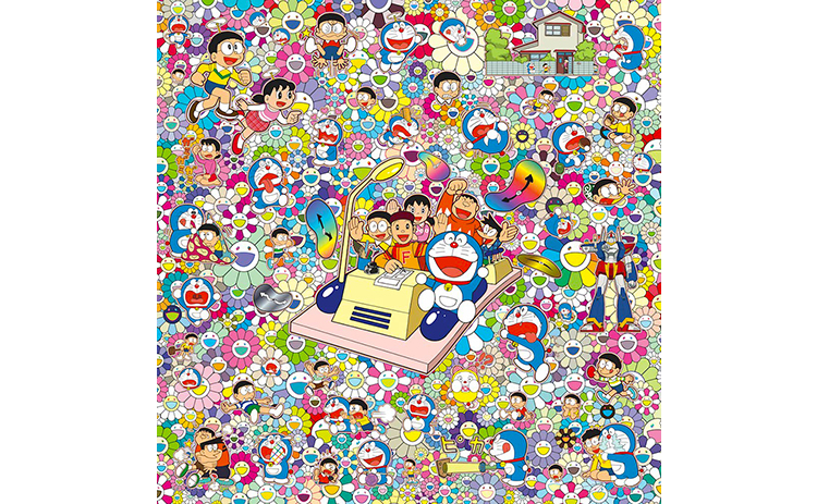 タイムマシーンでレッツゴー』村上隆 | 絵画・アート販売のギャラリー