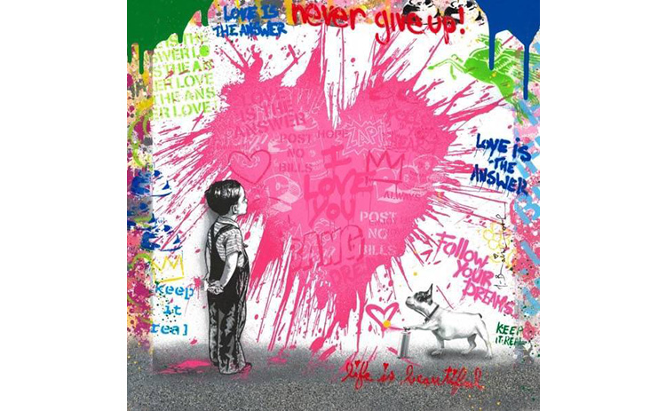 Mr.Brainwash ミスターブレインウォッシュ スプレー缶アート Pop