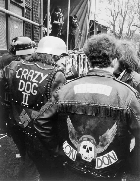 Hell's Angels at CND Peace Festival Print, 04/07/1970. Art Prints