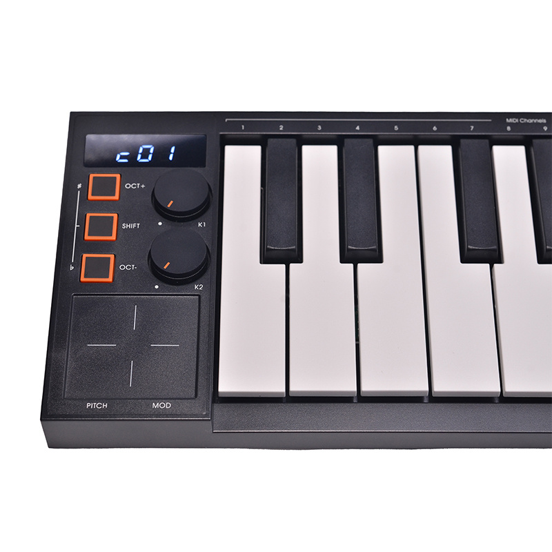 折りたたみ式 MIDI キーボード FOL-KEY49 | MIDI音源＆キーボード