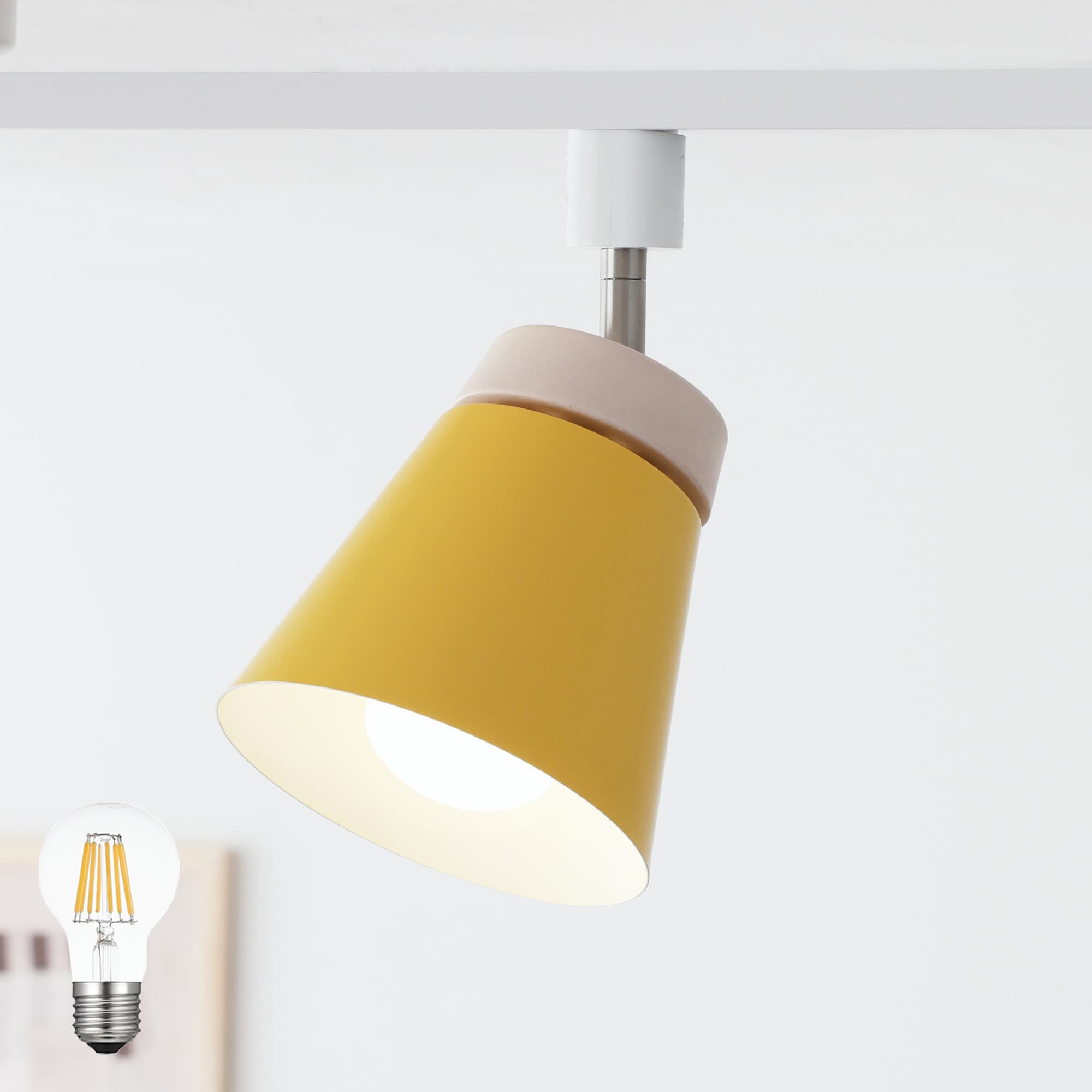 あす着] ダクトレール用スポットライト e26 おしゃれ 配線ダクトレール