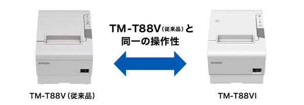 TM-T88VI エプソン EPSON レシートプリンター USB・パラレル・LAN対応