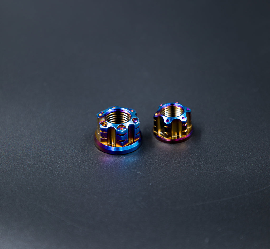 Rear Axle Nuts R/RX, S2, ZX – Flow Carbon