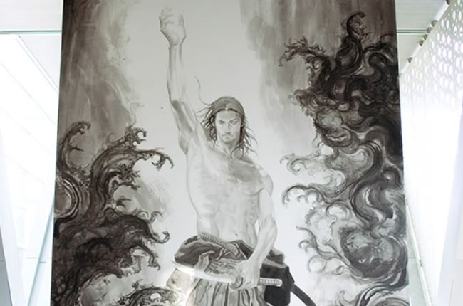 バガボンド 井上雄彦 最後のマンガ展 ポスター 宮本武蔵 井上雄彦